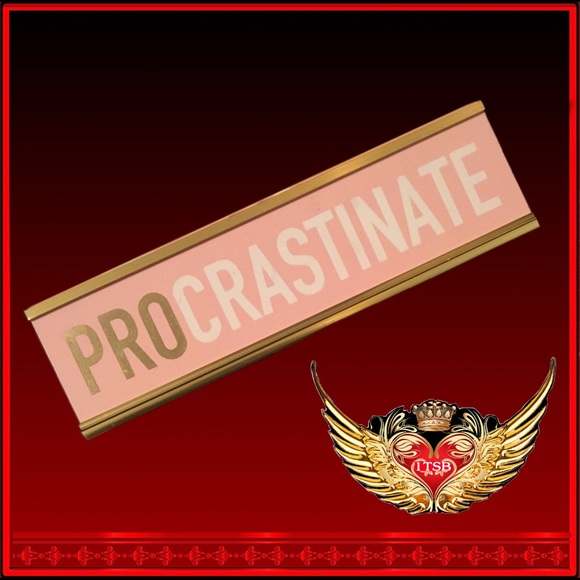 💝SexyBrainBoutique “Pro”crastinate Desk Plaque💝 - Picture 1 of 2